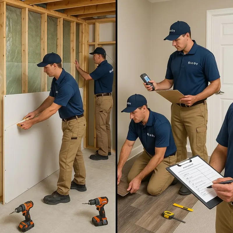 Repairs and Reconstruction process in Uhrichsville, OH
