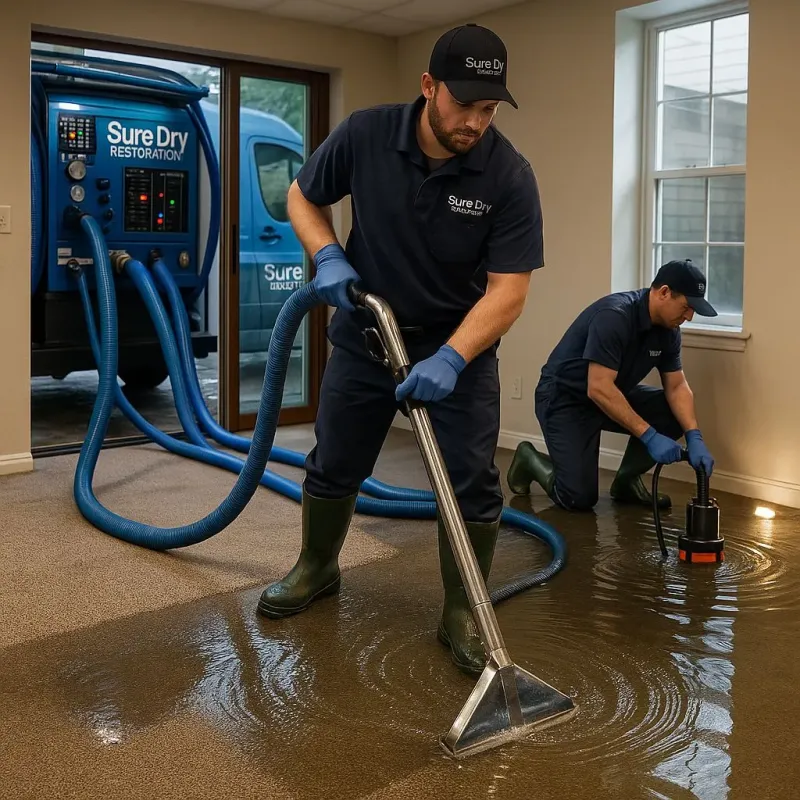 Water Extraction and Removal process in Uhrichsville, OH